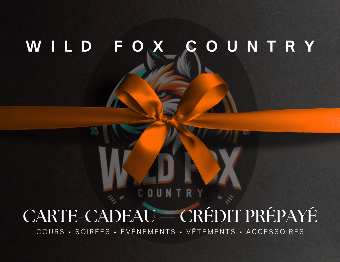 Carte Prépayée Wild Fox - Wild Fox Country