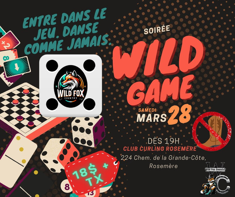 Wild Game 28 mars 2026
