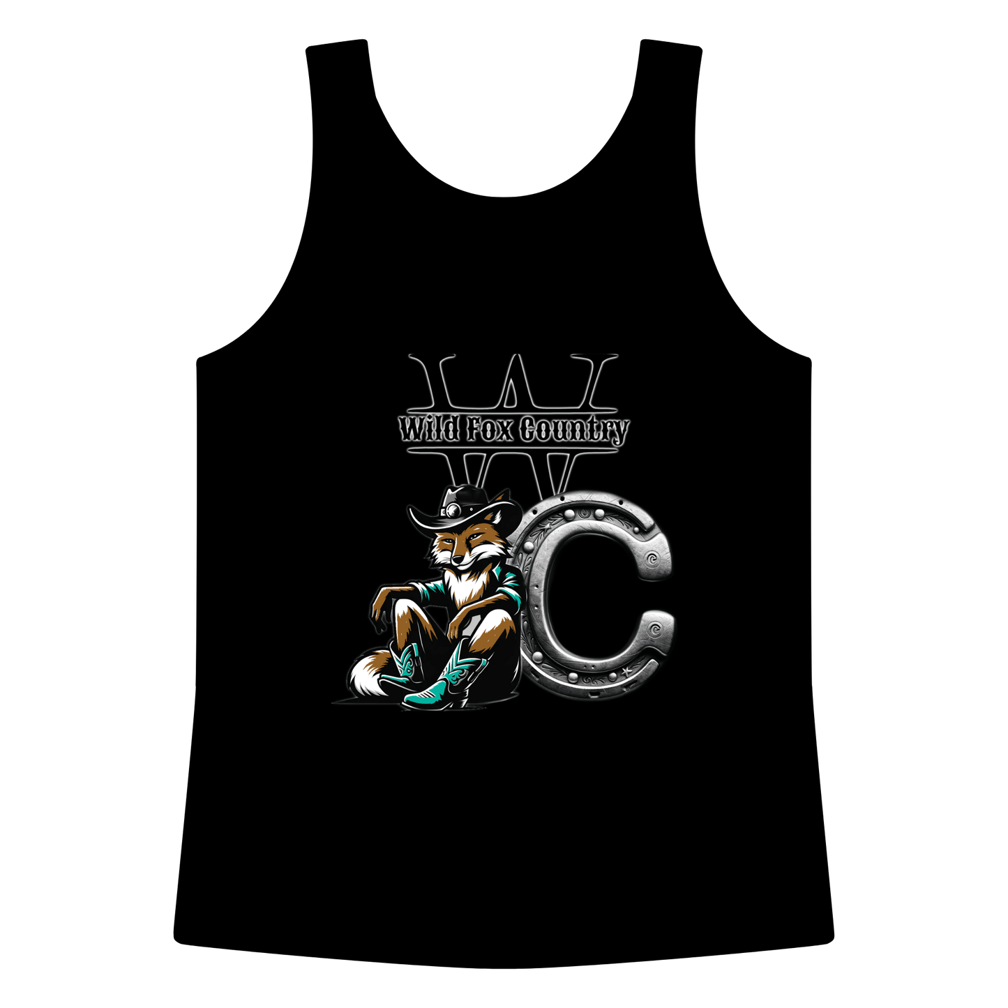 Camisole Homme Wild Fox Country – Logo Officiel - Wild Fox Country