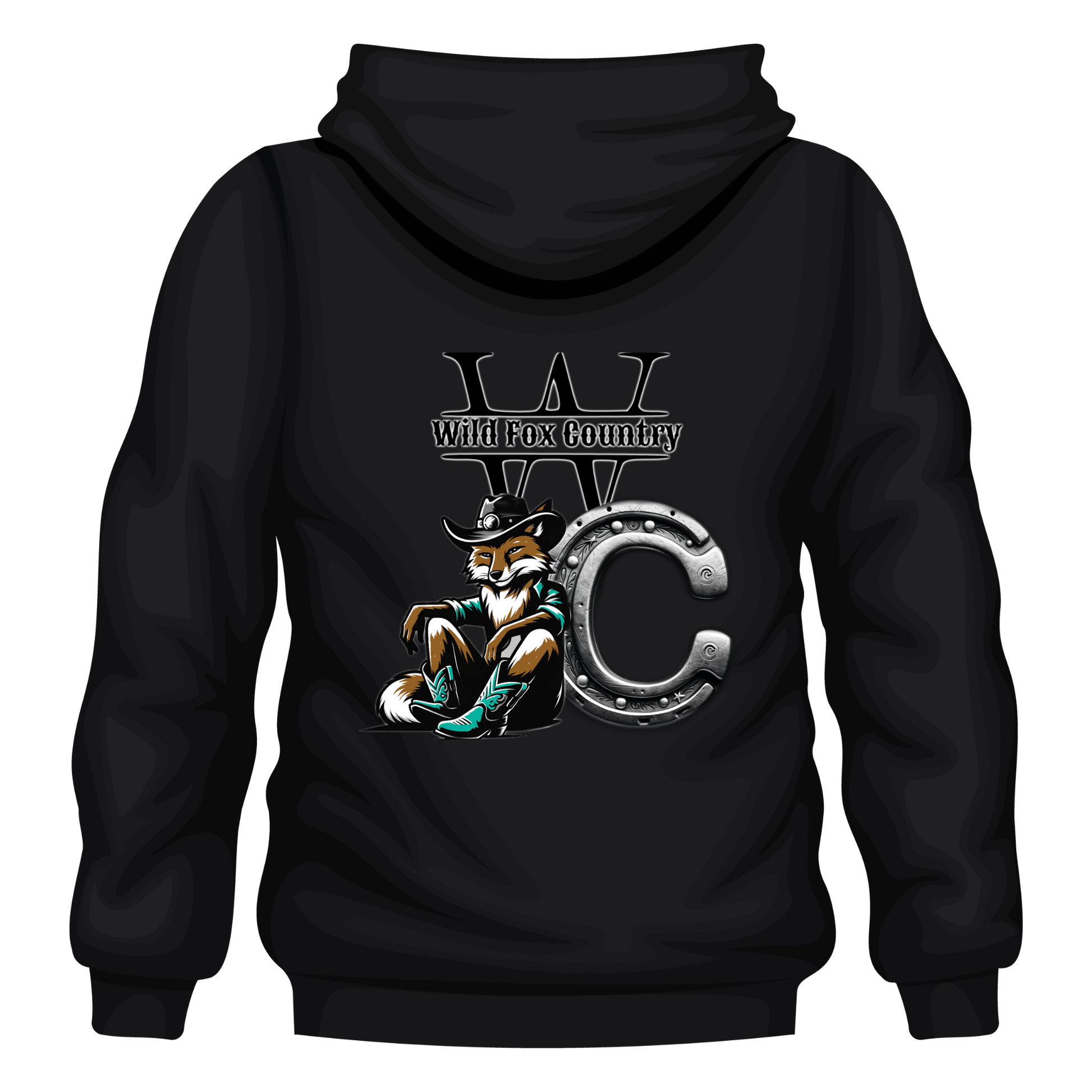 Coton Ouaté Unisexe Wild Fox Country – Logo Officiel - Wild Fox Country