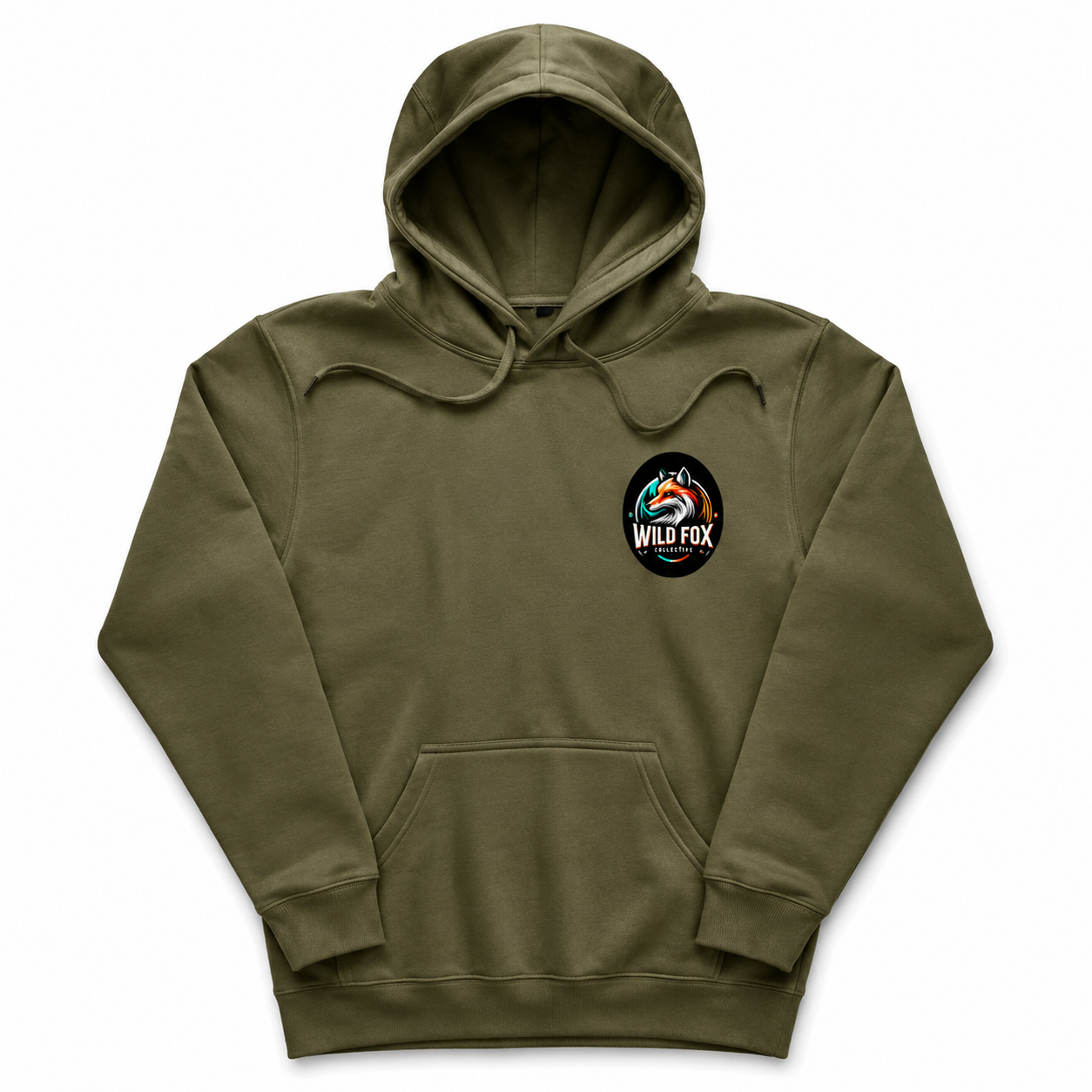 Coton Ouaté Unisexe Wild Fox Country – Logo Officiel