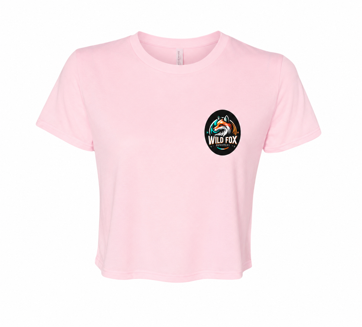 Crop Top Femme Wild Fox Country – Logo Officiel