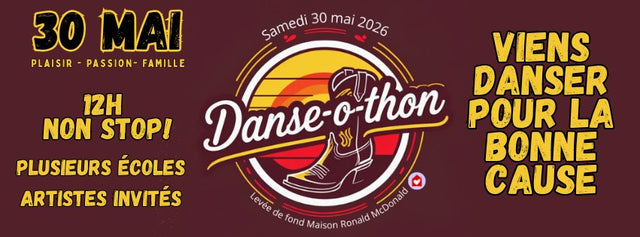 Danse-o-Thon 30 mai - Maison Ronald Mcdonald