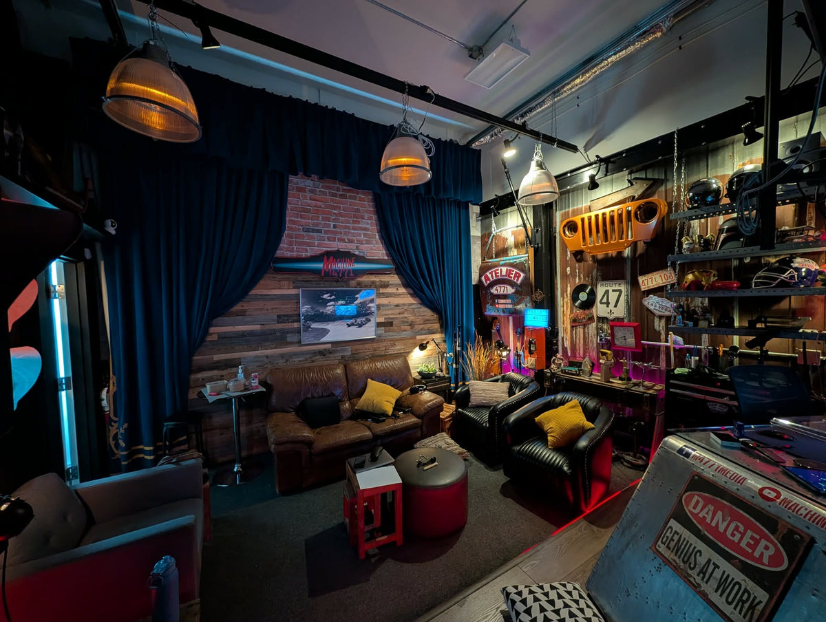 Le studio d'enregistrement du ClubHouse