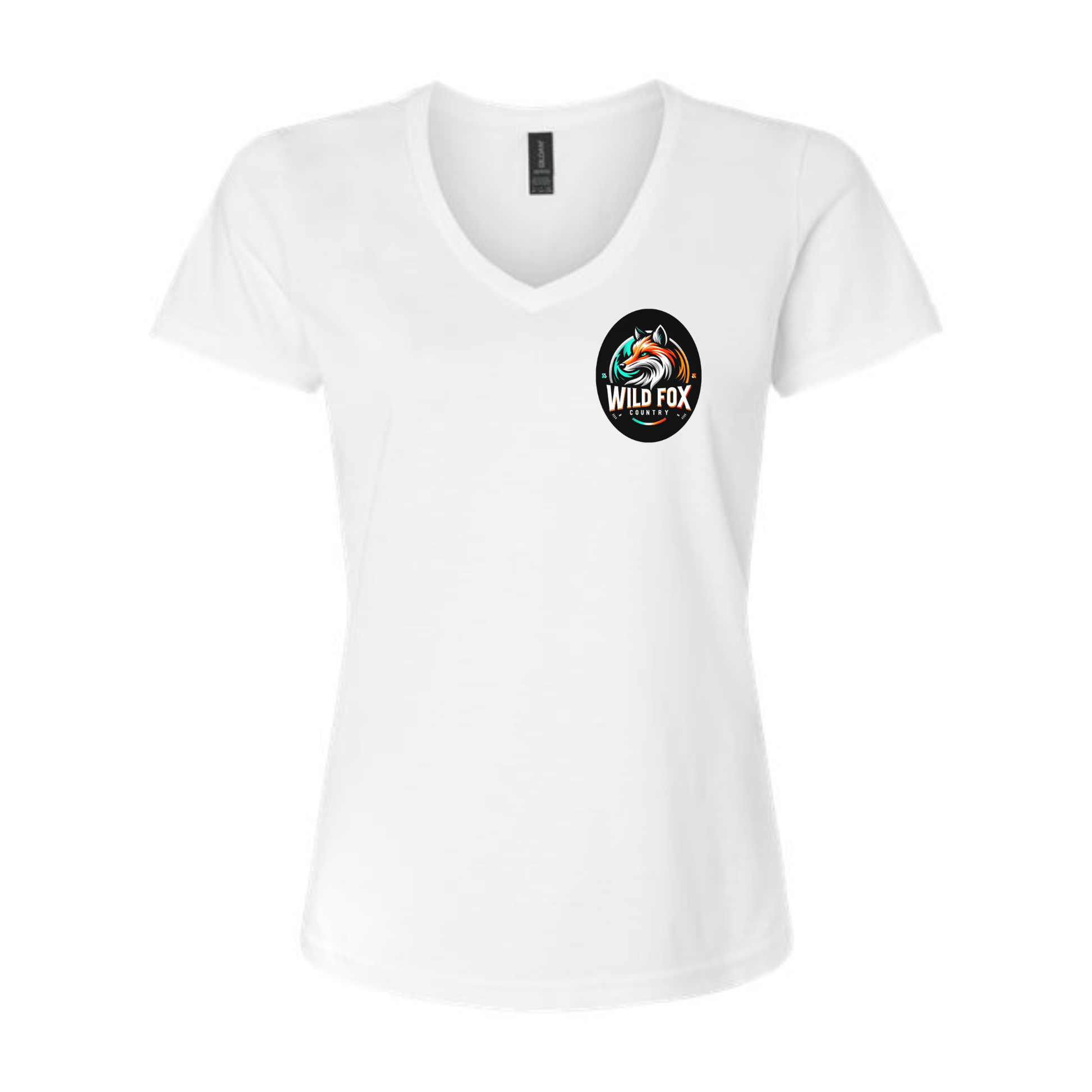 T-shirt Femme Wild Fox Country – Logo Officiel - Wild Fox Country