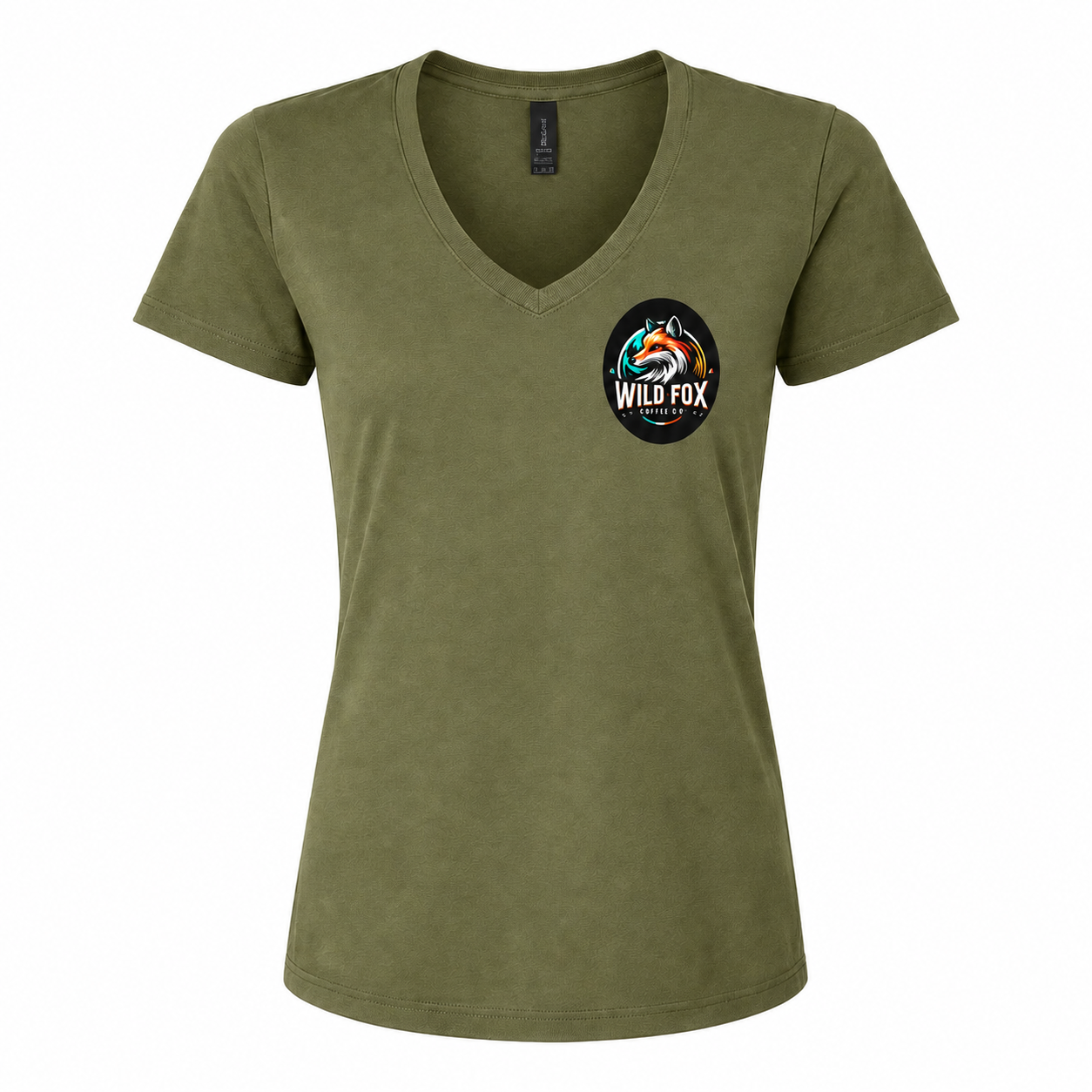 T-shirt Femme Wild Fox Country – Logo Officiel